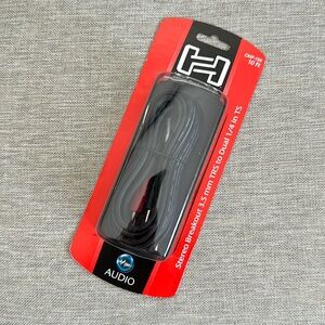 🔊 NWT! Hosa Technology Stereo Breakout Cables